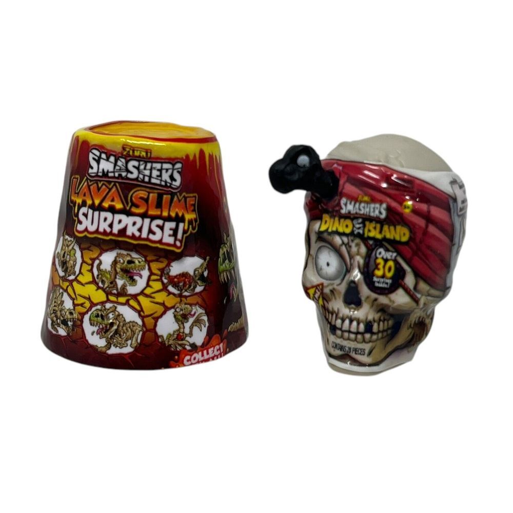 ZURU‎ Mini Brands SERIES 2 Smashers Lava Slime Surprise & Dino Island Toys Mini